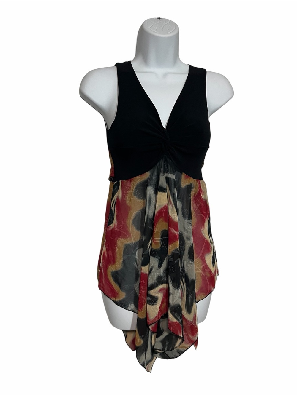 Vintage 90s Going Out Top Size Small Y2K Etherial Faerie Boho Hippie Club